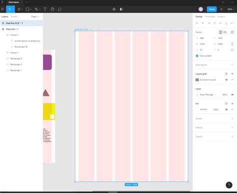 Steps To Create Layout Grid In Figma