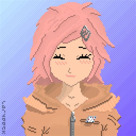 10 Anime Girl Pixel Art Free Graphic Design Templates