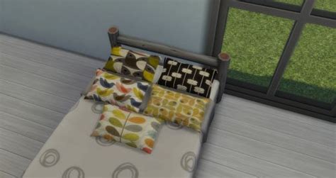 Sims 4 Ccs The Best Bedroom Blanket And Pillow By Chillis Sims