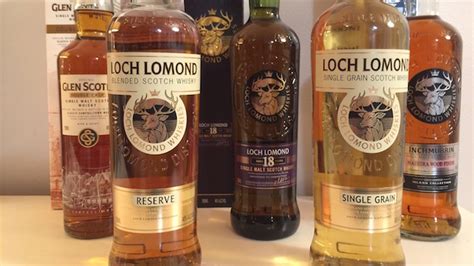 Tasting 5 Whiskies From Loch Lomond Scotlands Oldest Distillery Paste