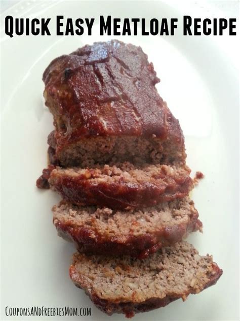 Two lbs meat in my 6 qt is way too much! Quick Easy Meatloaf Recipe! Need a fast and easy meatloaf ...