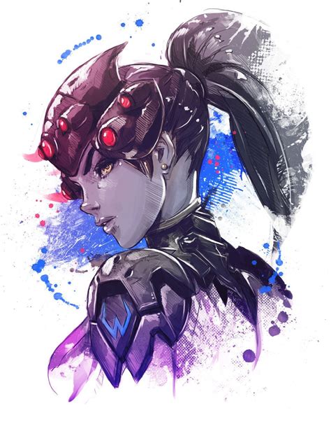 Widowmaker Amélie Lacroix Overwatch Game Drawing Artist