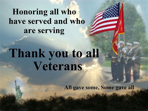 Thank You to All Veterans | Veterans day quotes, Happy veterans day