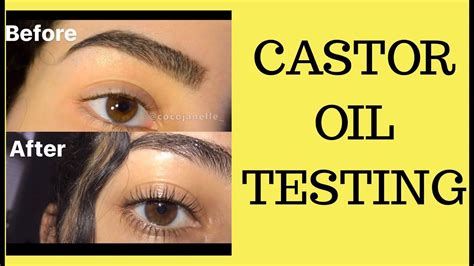 Castor oil has a unique taste and odor due to the ricinoleic acid that it contains. Castor Oil for Hair Growth // eyelashes & eyebrows - YouTube