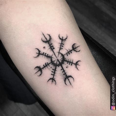 ️name The Symbol Tatuagem Bússola Viking Tatuagens Aleatórias