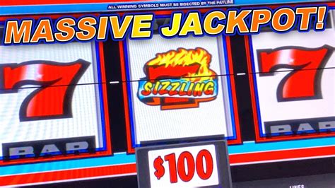 High Limit Sizzling 7 Classic Slot Machine Massive Jackpot Youtube