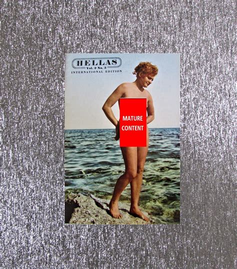 Nudist Vintage Swedish Naturist Magazine Mature Content Etsy New Zealand