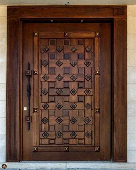 7 Mind Blowing Wooden Door Design For Home Entrances