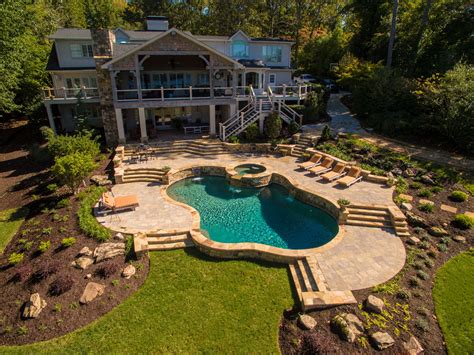 Landscaping Ideas For Inground Swimming Pools Image To U