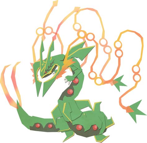 Mega Rayquaza By Paprik A On Deviantart