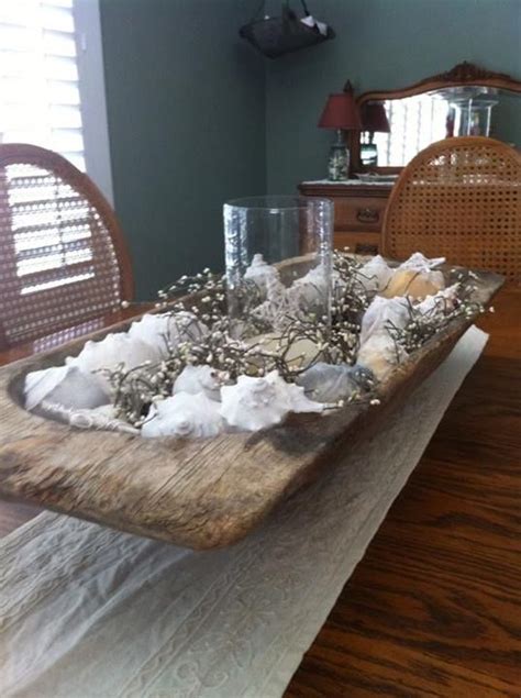 We prefer that new users post original content and not common pictures from the internet. Antique Dough Bowl with Conch Shells and a Candle | Dining ...