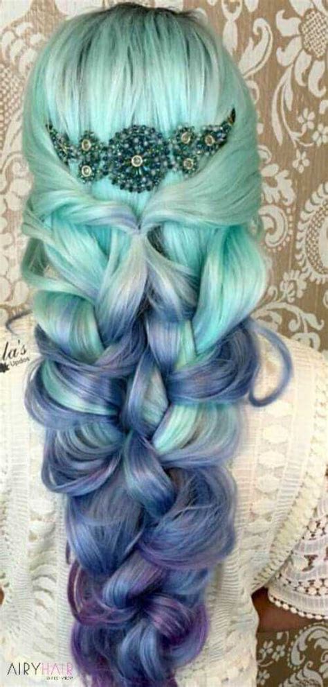 Top 37 Inspired Mermaid Hair Extensions And Hairstyles 2022