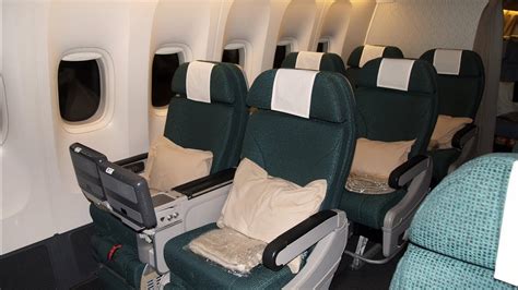 Cathay Pacific 777 300er Premium Economy Cx831 New York To Hong Kong