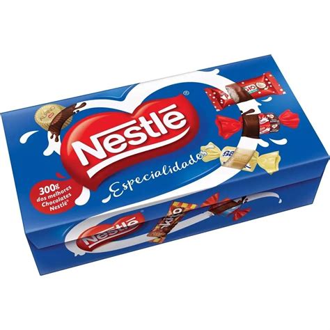Kit 10 Caixas De Bombom Especialidades Nestlé 300g Chocolate