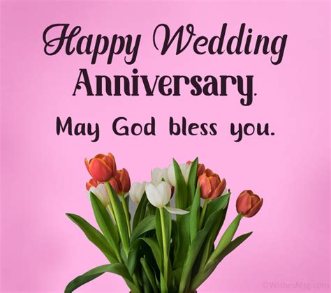 Christian Wedding Anniversary Wishes Religious Messages World