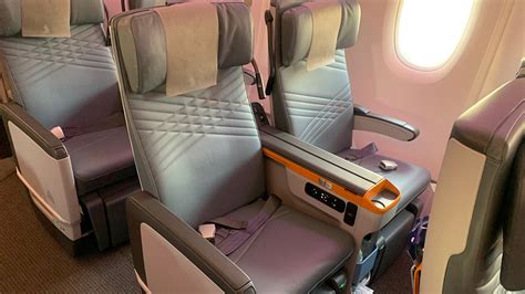 Singapore Airlines A380 800 Premium Economy Seat Map