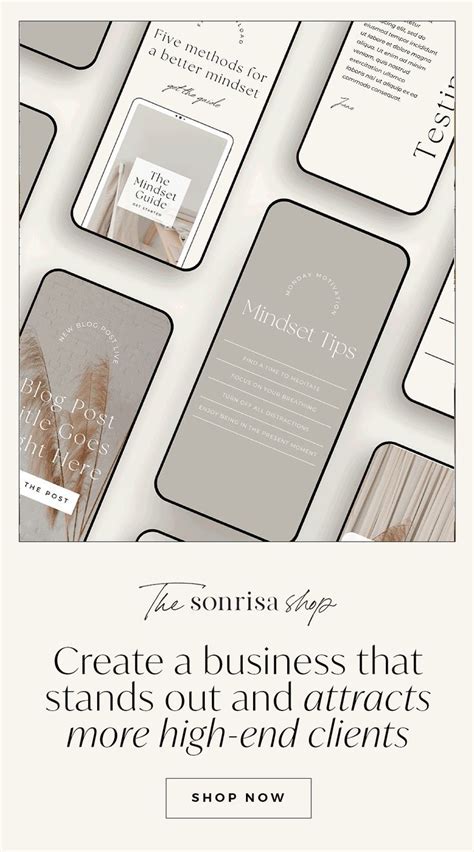 Create A High End Brand With Our Canva Templates Branding Kits And