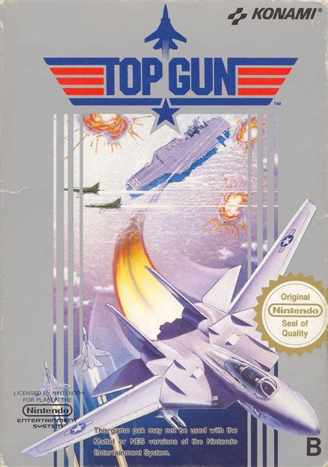 Top Gun Ovp Shoot Em Up Nes Nintendo Classicgamestorech