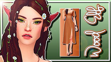 The Sims 4 Wood Elf 🌲🏹 Cas Cc List Youtube