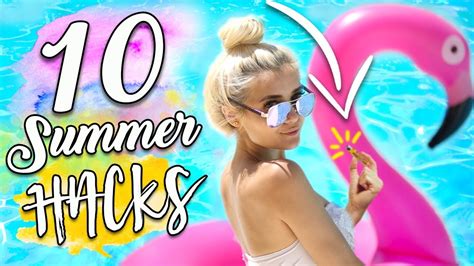 10 Summer Life Hacks Everyone Should Know Youtube