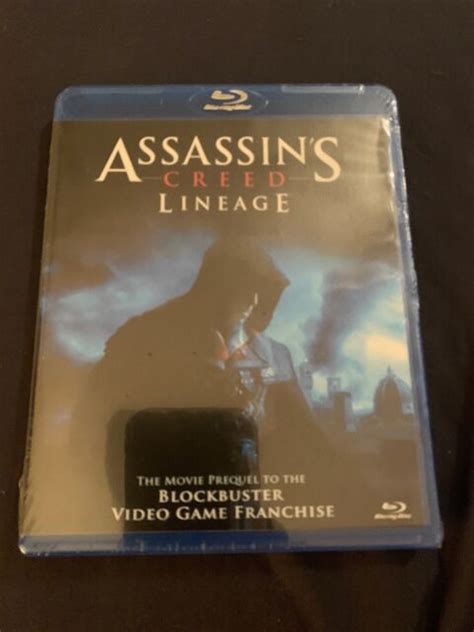 Assassins Creed Lineage Blu Ray Disc 2011 New Sealed Videogame