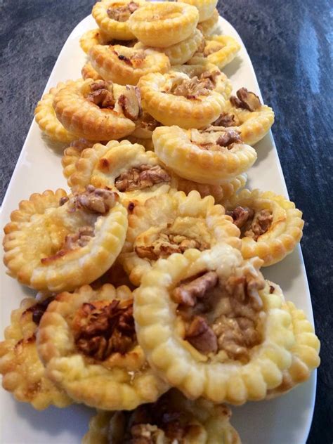 Tartelettes chèvre miel et noix