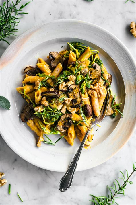 Gently boil for a further 7 to 8 minutes, or until pumpkin and pasta are just tender. Creamy Vegan Pumpkin Pasta | Occasionally Eggs | Recipe ...
