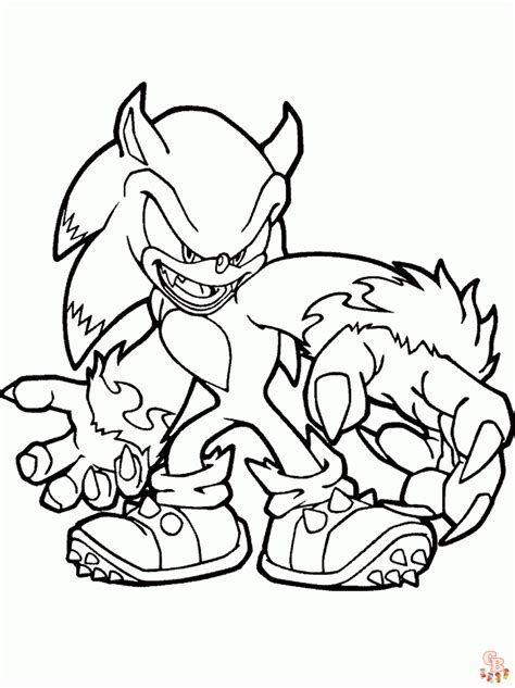 Sonic Coloring Pages Free Printable Sonic Coloring Pages Catch My Party
