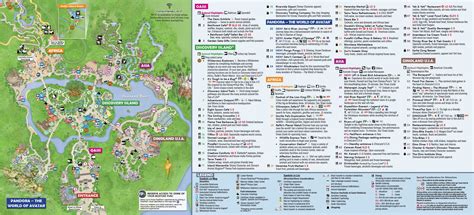 Legoland California Park Map Disney S Animal Kingdom Map Theme Park Map