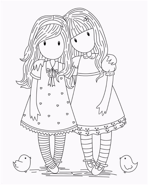 Dibujos de Muñecas para colorear - Colorear24.com