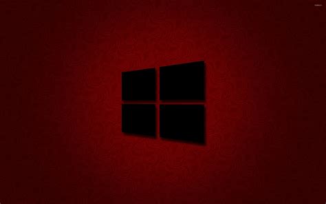 Free Download Microsoft Windows 10 Red Black Backgrou
