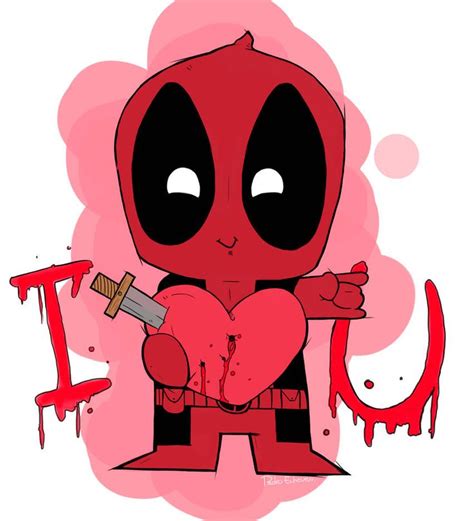 Deadpool Love By Ulquiorravastolorde On Deviantart Deadpool Chibi