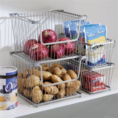 These versatile bins are made of durable, clear plastic and feature integrated handles for easy alibaba.com offers 811 interdesign storage bins products. Amazon.com - InterDesign York Storage Bin, Large Open Bin ...