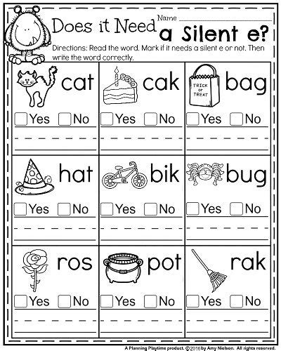 Boom cards™ are an engaging, interactive way for playing games is a fun and interactive way to spend the first day of virtual kindergarten or 1st grade. October First Grade Worksheets | First grade phonics ...