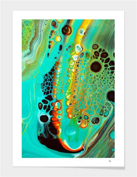 Acrylic Cells Art Print By Annemarie Ridderhof Exclusive Edition From 24 9 Curioos