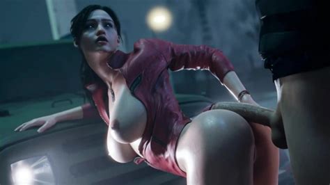 Resident Evil Claire Getting Fucked In Dark Parking Lot Pornhub