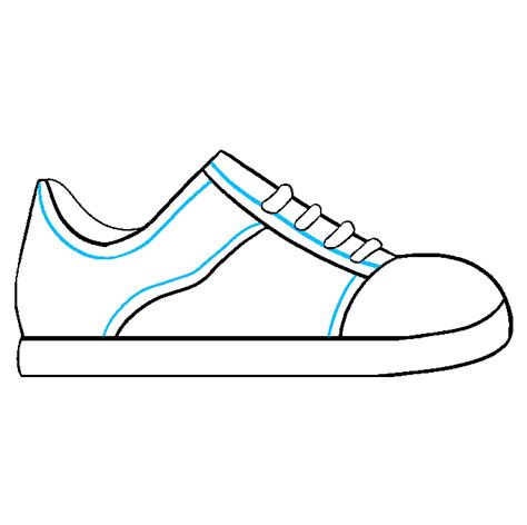 How To Draw A Shoe Really Easy Drawing Tutorial