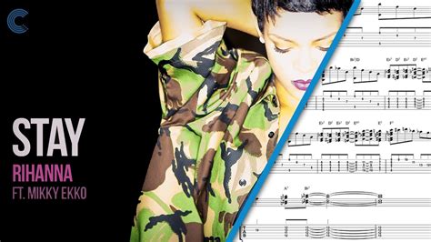 Clarinet Stay Rihanna Ft Mykki Ekko Sheet Music Chords