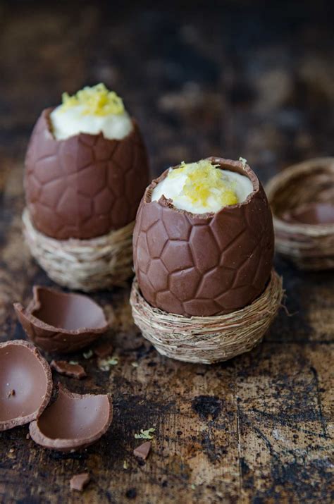 80 delicious easter desserts to make this year. Lemon Mousse Filled Easter Eggs | Recipe | Easter treats ...