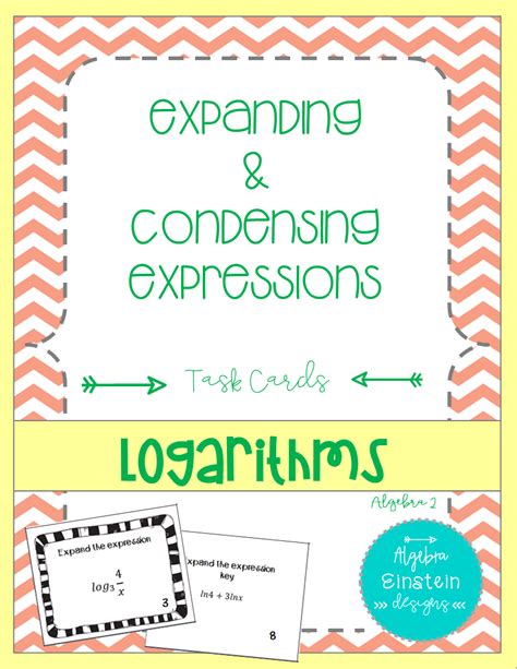 Some of the worksheets displayed are logarithms expand condense properties equations, properties of logarithms, expanding and condensing logarithms, expanding and condensing, name date. Expanding And Condensing Logarithms Worksheet - worksheet