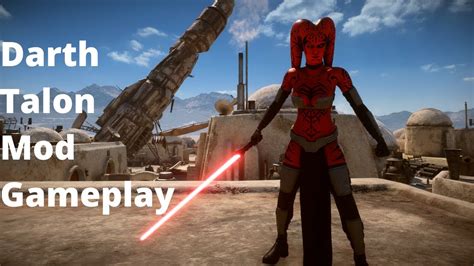 Star Wars Battlefront Ii Darth Talon Mod Gameplay Red Force