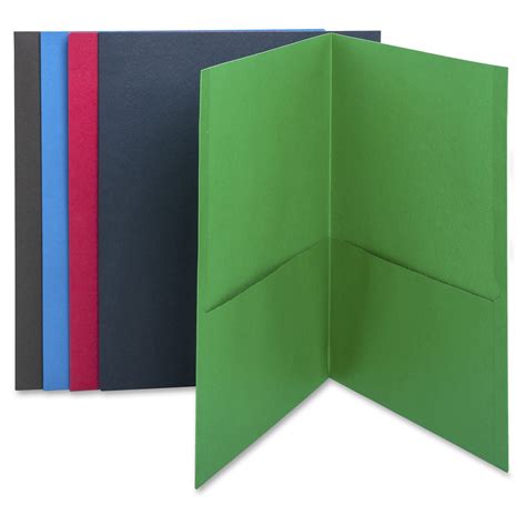 Business Source 2 Pocket Folders 25box Ast Ld Products