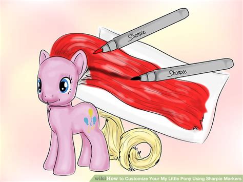 How To Customize Your My Little Pony Using Sharpie Markers