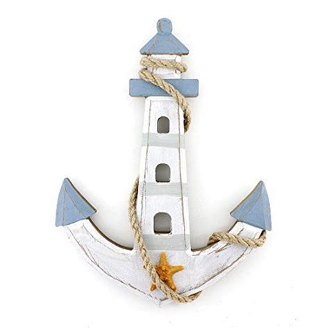 Light in beacon of light night light lighthouse decor porch lighting nature pictures beautiful landscapes home fix old things. 10"x7.6" Wooden Nautical Lighthouse Anchor Wall Hanging ...