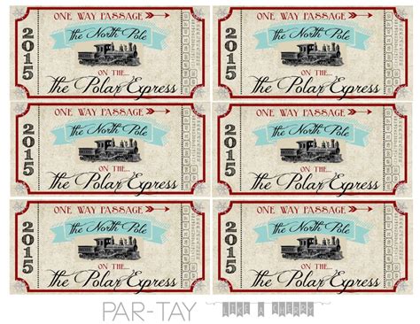We did not find results for: Polar Express Train Tickets Free Printable - Party Like a ...