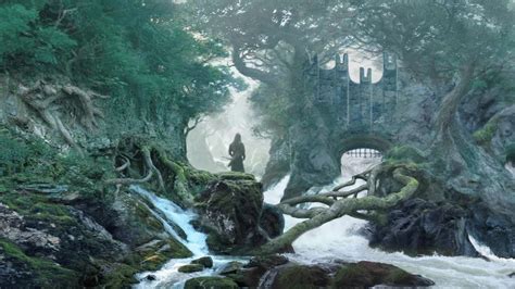 Concept Art Of Woodland Realm The Middle Earth World Of Tolkien