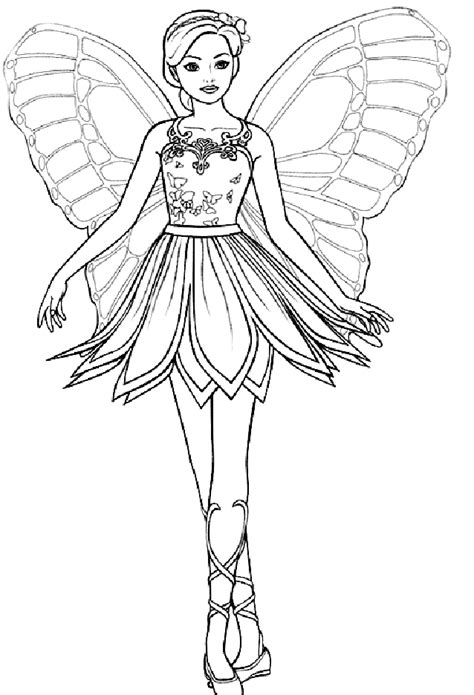 Download & print free valentine's day coloring pages! Pretty Girl Coloring Page - Coloring Home
