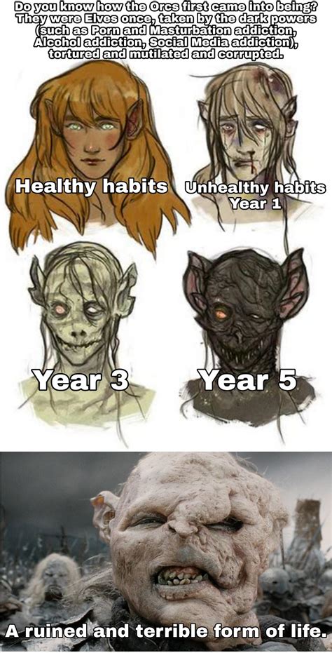 How Real Life Orcs Came Into Being R Lotrmemes