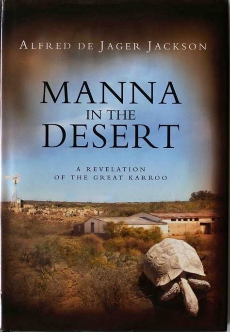 Personal Touch Works Book Review For Manna In The Desert By Alfred De