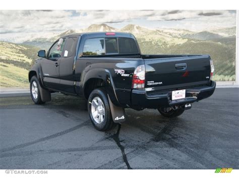 Cut to fit bed sides and hood as shown in photos. 2013 Black Toyota Tacoma V6 TRD Sport Access Cab 4x4 #70352295 Photo #2 | GTCarLot.com - Car ...